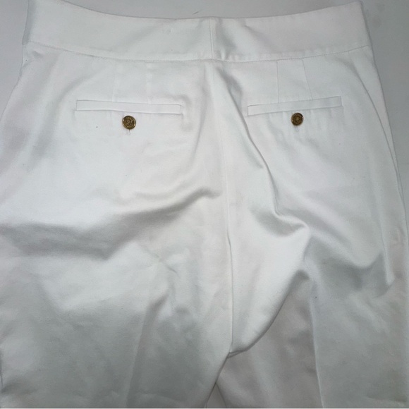 Ralph Lauren Women’s White Bermuda Shorts Size 8 - Picture 10 of 16